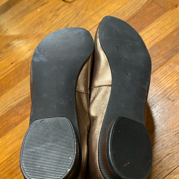 Ros Hommerson Bronze Leather Comfort Flats – Size 9M - Picture 4 of 7